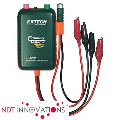 Тестер для проверки цепи на обрыв дистанционного и прямого действия Extech CT20
