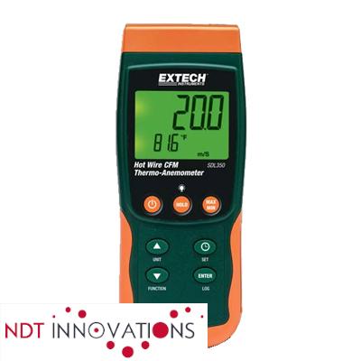 Термоанемометр/регистратор Extech SDL350 – CFM