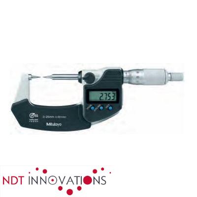 Микрометр Digimatic 342-251 с точечными измерительными поверхностями